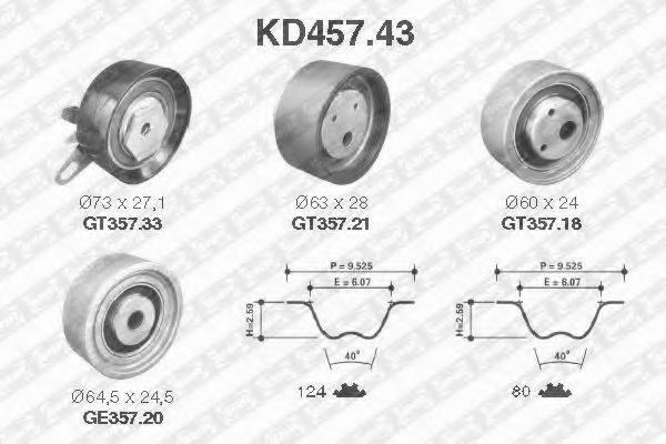 KD457.43 SNR   