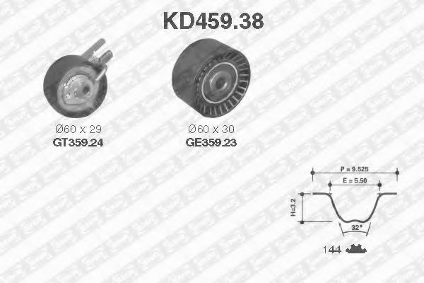 KD459.38 SNR   