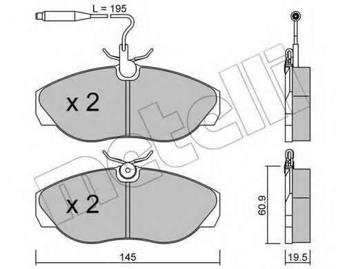 22-0154-0 METELLI   ,  