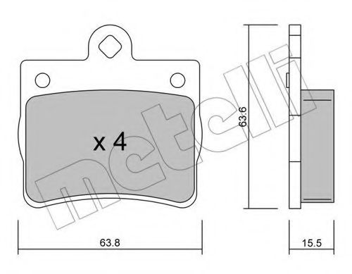 22-0255-0 METELLI   ,  