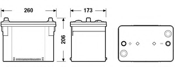 EK508 EXIDE   ;   