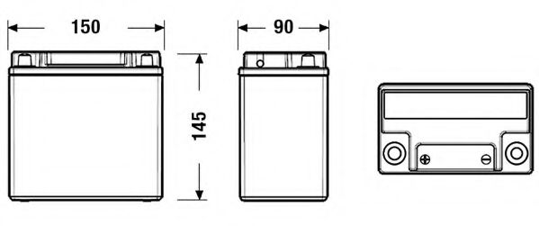 EK151 EXIDE   ;   