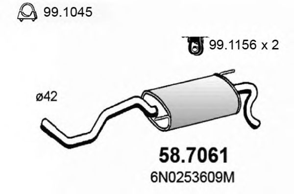 58.7061 ASSO    