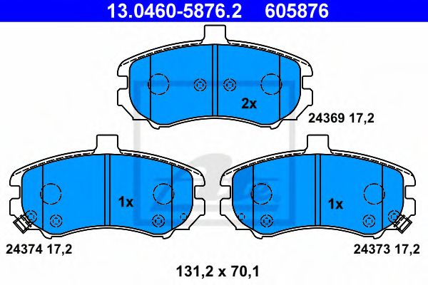 13.0460-5876.2 ATE   ,  