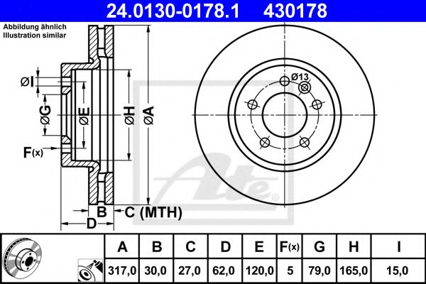 24.0130-0178.1 ATE  