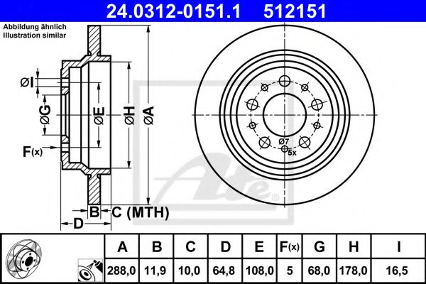 24.0312-0151.1 ATE  