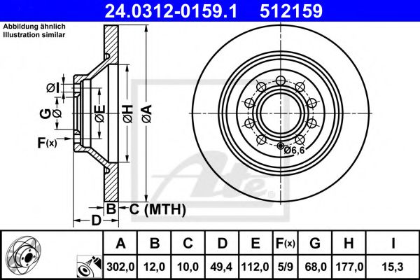 24.0312-0159.1 ATE  