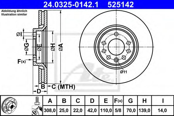 24.0325-0142.1 ATE  