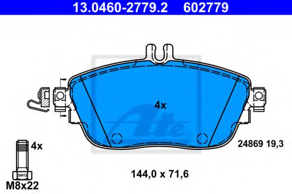 13.0460-2779.2 ATE   ,  