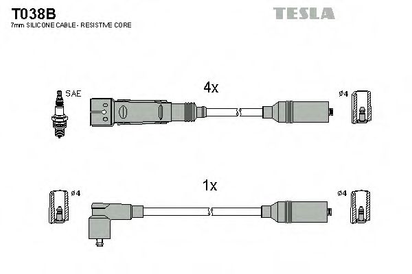 T038B TESLA   