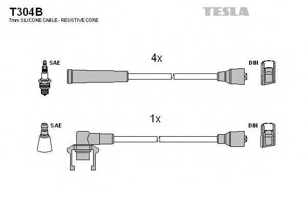 T304B TESLA   