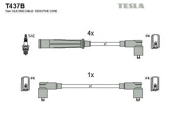 T437B TESLA   