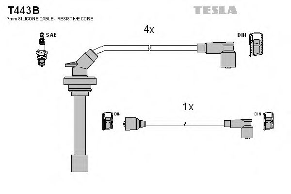 T443B TESLA   