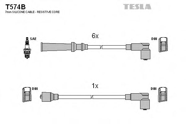 T574B TESLA   