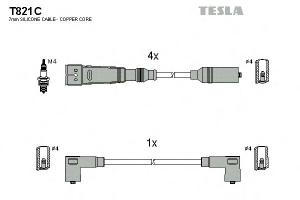 T821C TESLA   