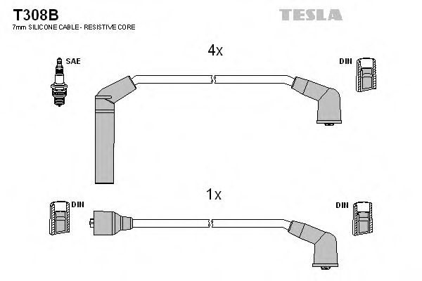 T308B TESLA   