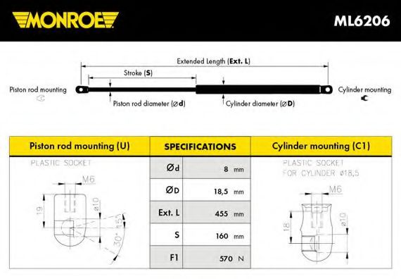 ML6206 MONROE  ,  