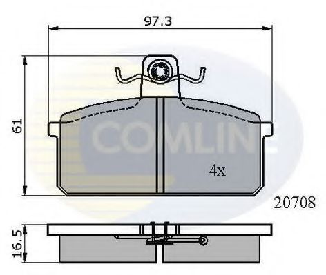 CBP0204 COMLINE   ,  