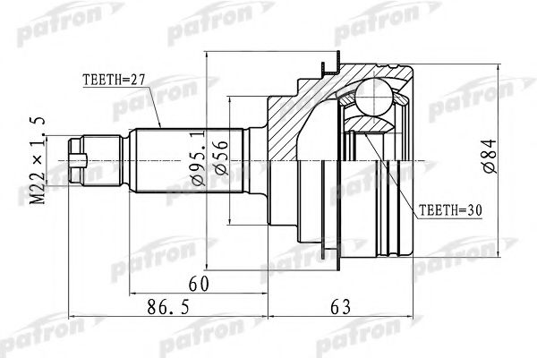 PCV1260 PATRON  ,  