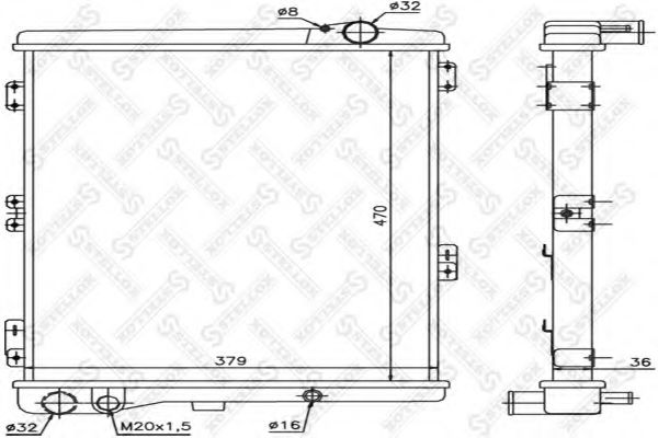 10-25080-SX STELLOX ,  