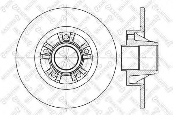 6020-3658-SX STELLOX  