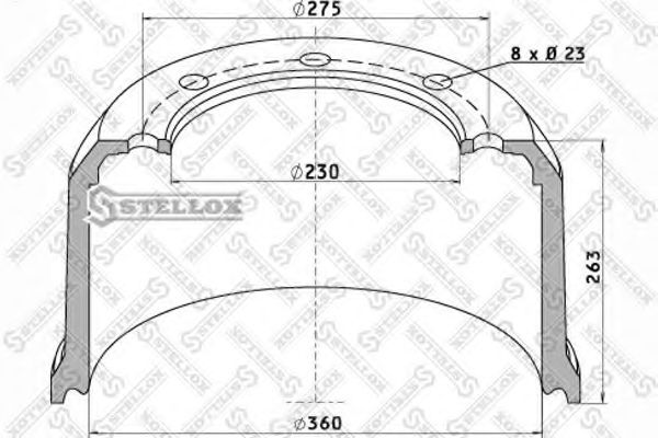 85-00008-SX STELLOX  