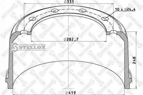 85-00025-SX STELLOX  