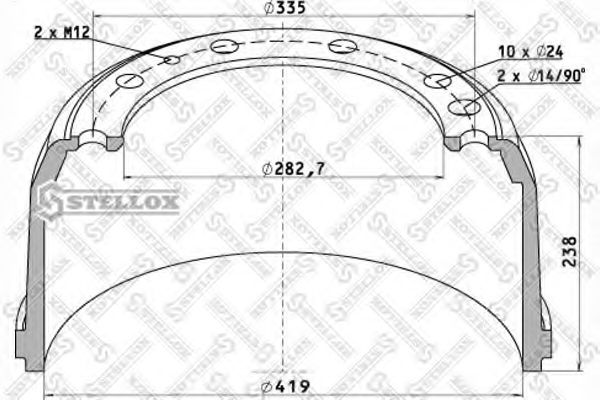 85-00043-SX STELLOX  