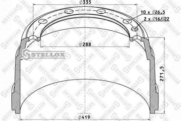 85-00081-SX STELLOX  