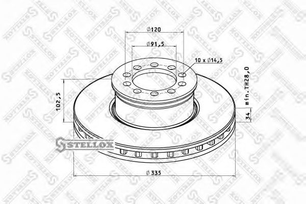 85-00726-SX STELLOX  