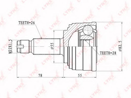 CO-3405 LYNXAUTO  ,  