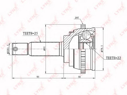 CO-3604A LYNXAUTO  ,  