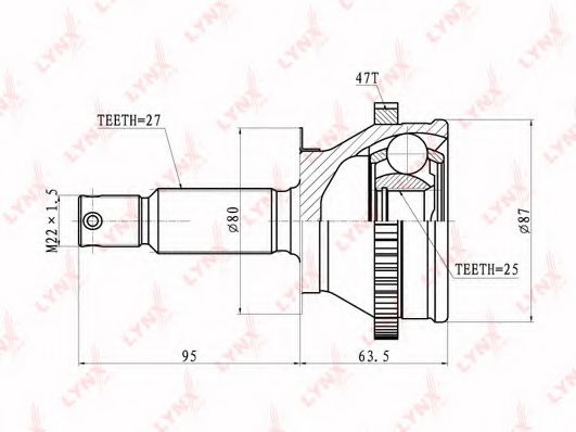 CO-3606A LYNXAUTO  ,  