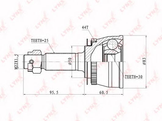 CO-3628A LYNXAUTO  ,  