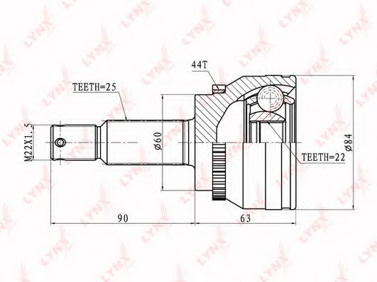 CO-3634A LYNXAUTO  ,  