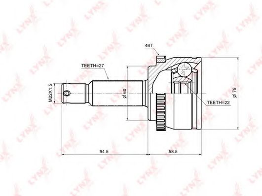 CO-3635A LYNXAUTO  ,  