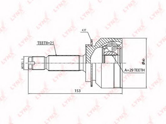 CO-3641A LYNXAUTO  ,  