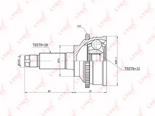 CO-3654A LYNXAUTO  ,  