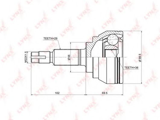 CO-3661 LYNXAUTO  ,  