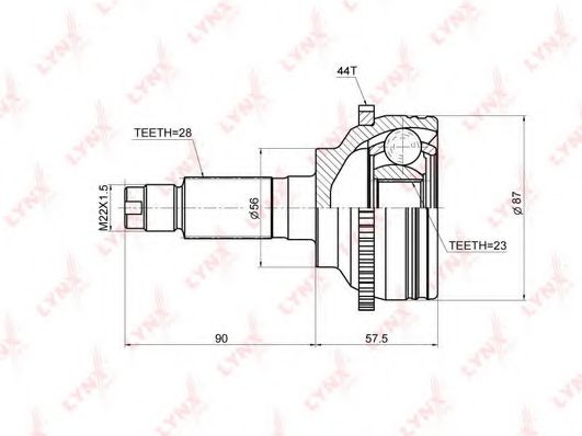 CO-3672A LYNXAUTO  ,  