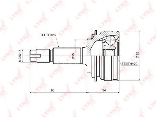 CO-3683 LYNXAUTO  ,  