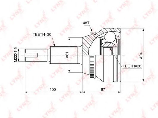 CO-3692A LYNXAUTO  ,  