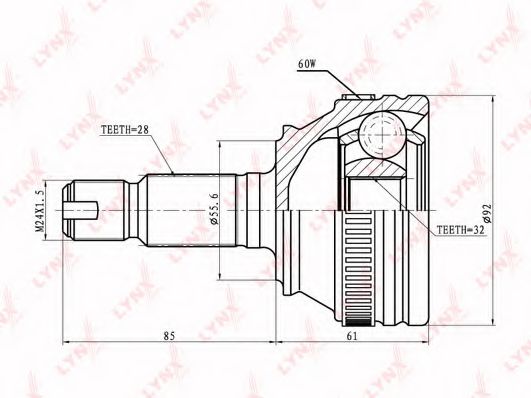 CO-5000A LYNXAUTO  ,  