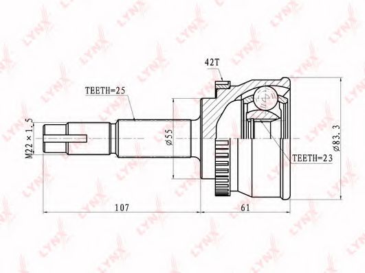 CO-5722A LYNXAUTO  ,  