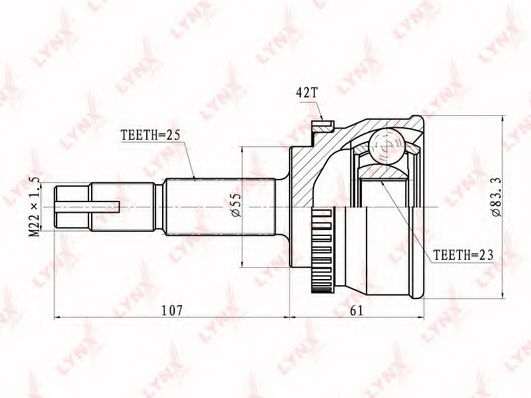 CO-5725A LYNXAUTO  ,  