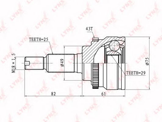 CO-7303A LYNXAUTO  ,  