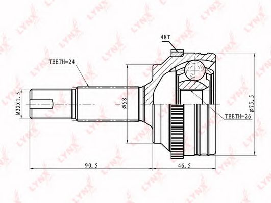 CO-7540A LYNXAUTO  ,  