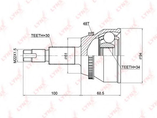 CO-3758A LYNXAUTO  ,  