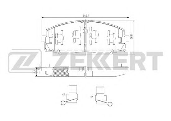 BS-1110 ZEKKERT   ,  