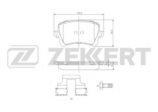 BS-1168 ZEKKERT   ,  